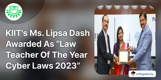 KIIT Assistant Professor Awarded As “Law Teacher Of The Year Cyber Laws 2023”